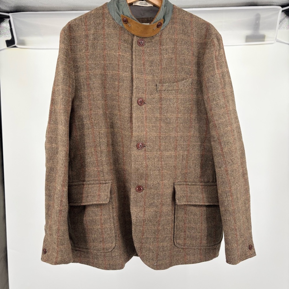 Lands' End Canvas 1963 Madison Bike 109% Wool Blazer Coat, Size 44 R